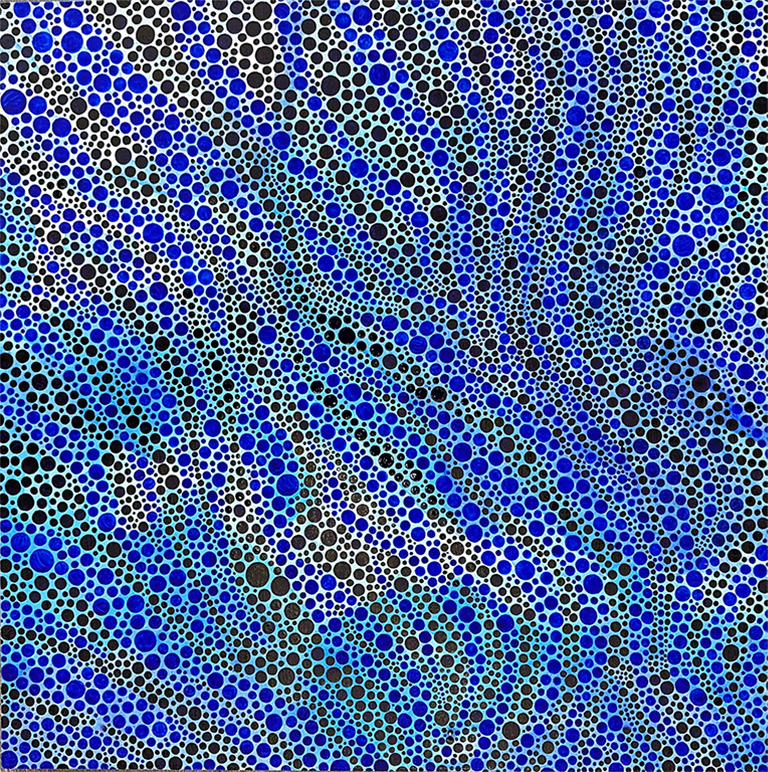 Zebra-Dot-VIII-Painting